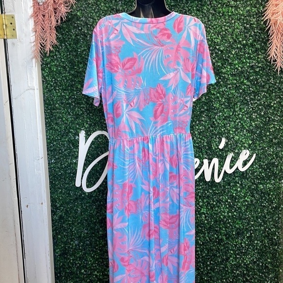 Pink and Blue Sundress NEW - Picture 2 of 11